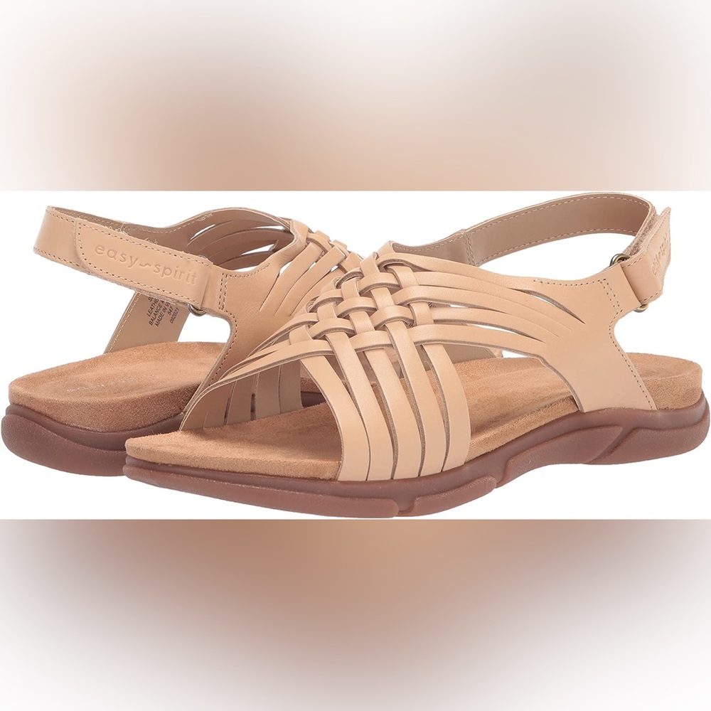 Women's Tan Sandals - Picture 2 of 16